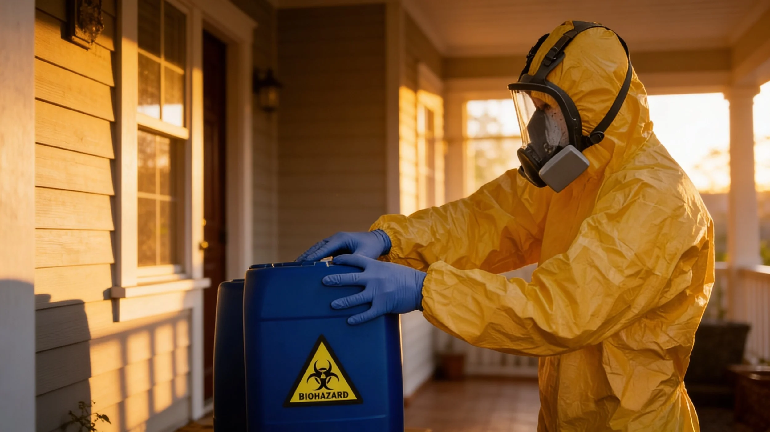 Biohazard cleanup work by West Side Bio Clean, Seattle WA
